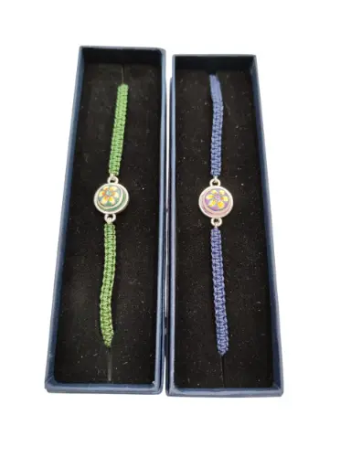 [10474] Pulsera cuerda Talavera